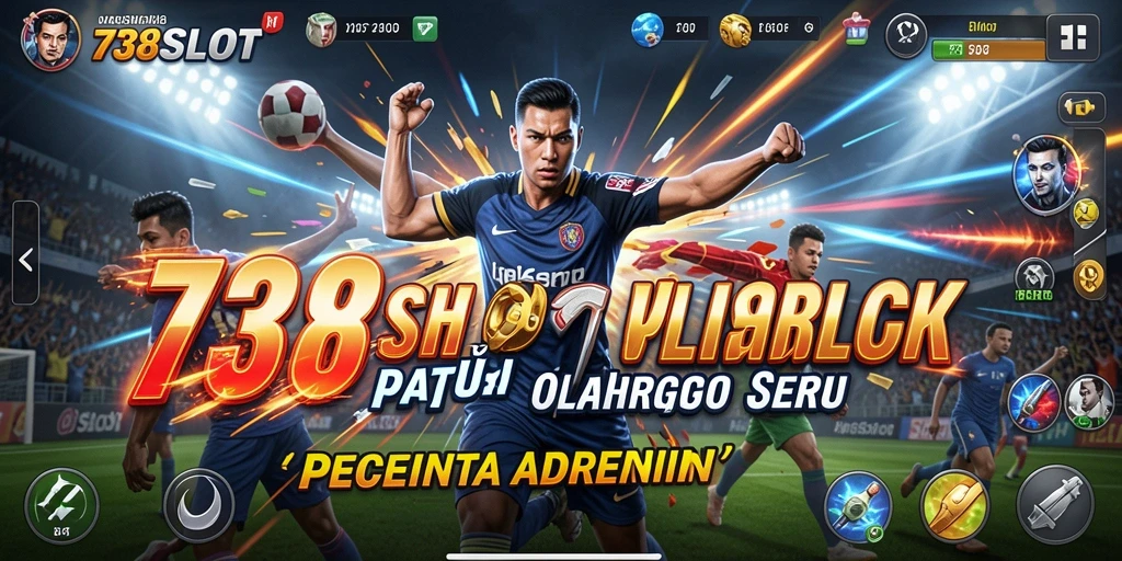 Tampilan gameplay menegangkan dari 738SLOT yang menggugah semangat.