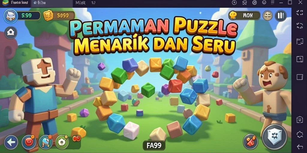 Tampilan gameplay FA99 yang menantang dan seru.