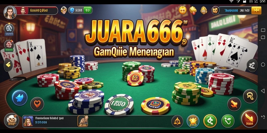 Gameplay seru dari JUARA666 dengan kartu QiuQiu yang menarik.