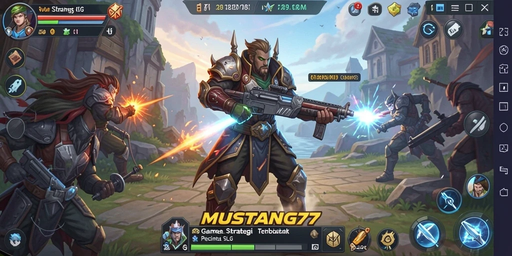 Gameplay menarik dari MUSTANG77 yang memadukan strategi dan taktik.
