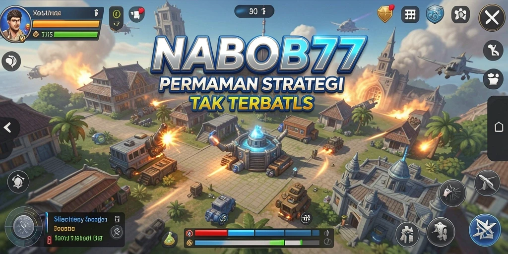 Tampilan gameplay strategis yang mendebarkan dan penuh tantangan di NABOB77.