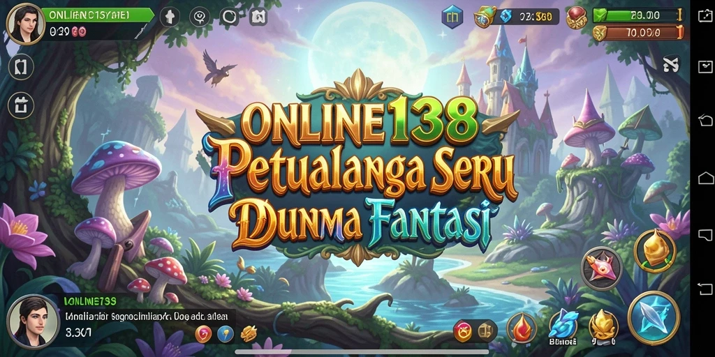 Tampilan gameplay seru dari ONLINE138 di dunia petualangan.