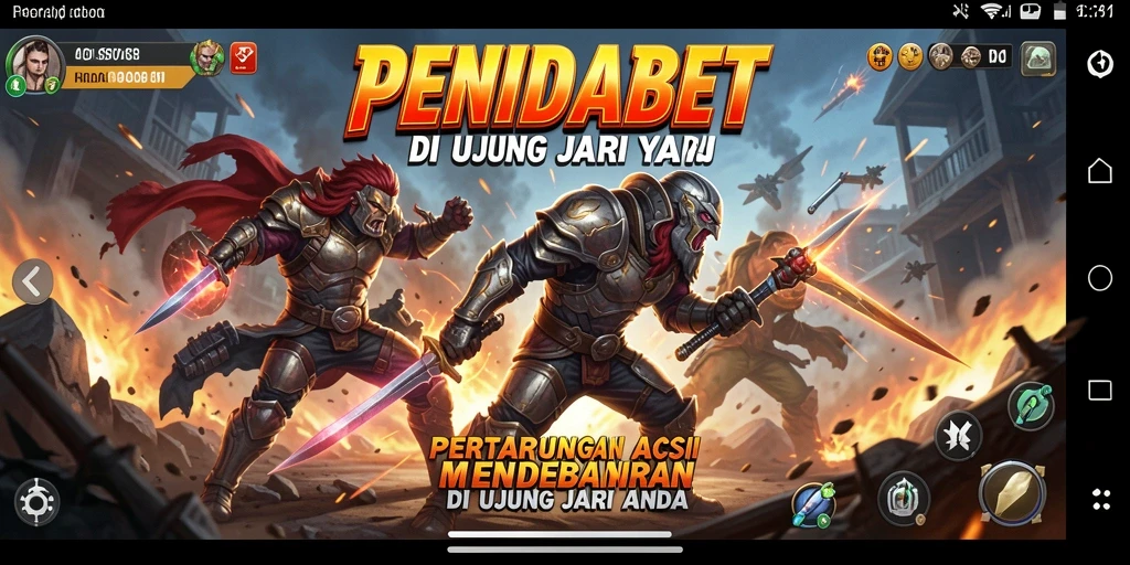 Penampilan memukau dalam gameplay aksi yang seru.
