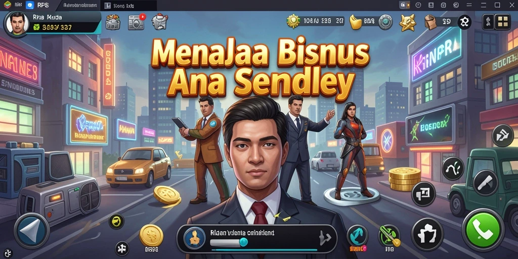 Tampilan gameplay RP8 yang seru dan interaktif.
