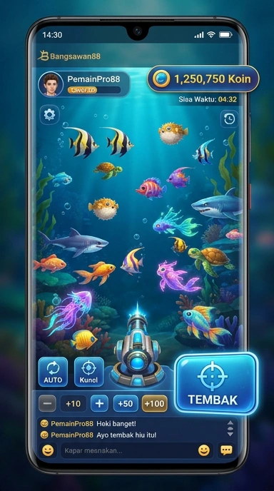 Screenshot antarmuka pengguna aplikasi bangsawan88 yang ramah.